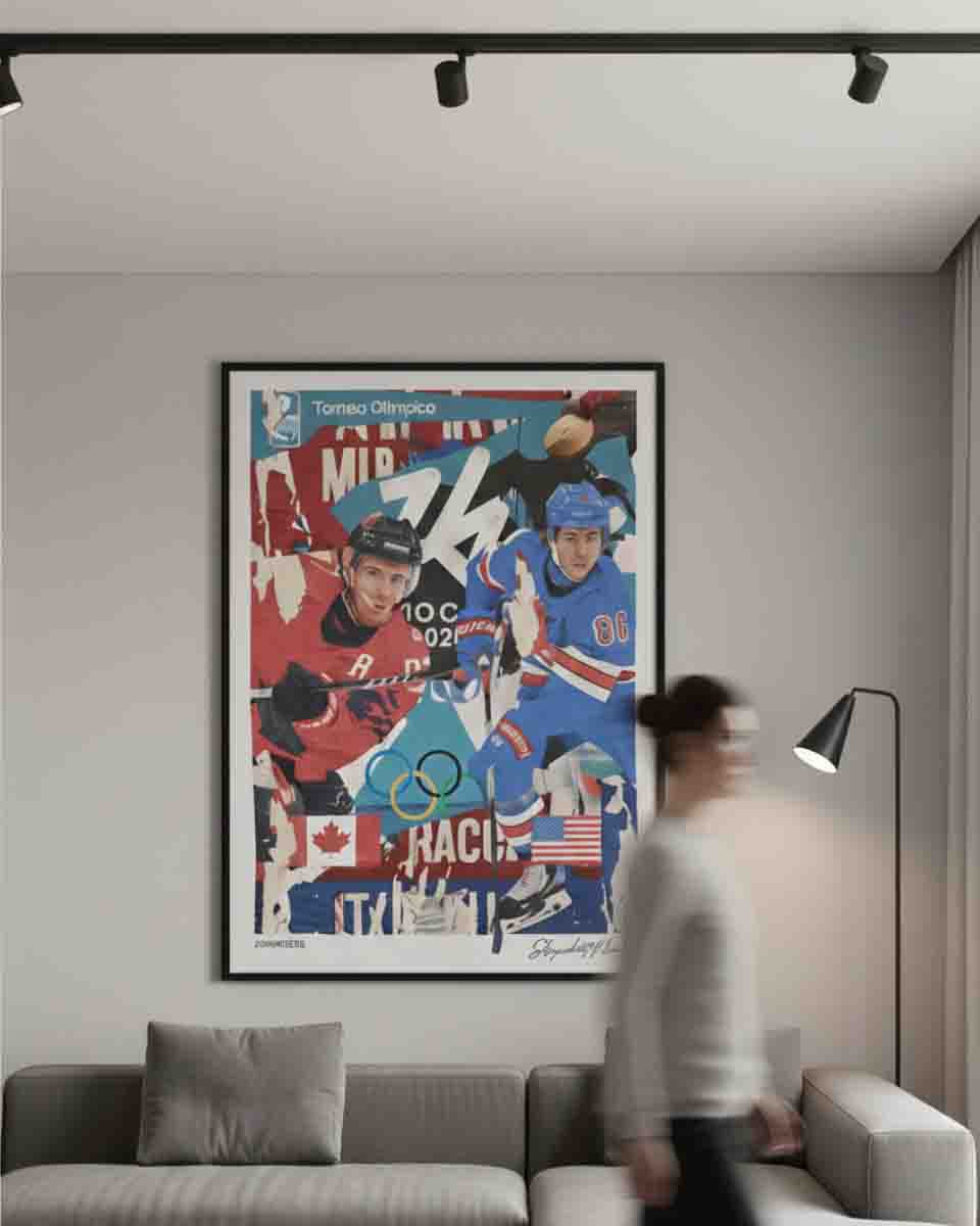 POSTER CELEBRATIVO "CLASH FOR GOLD" - FINALE 2026.