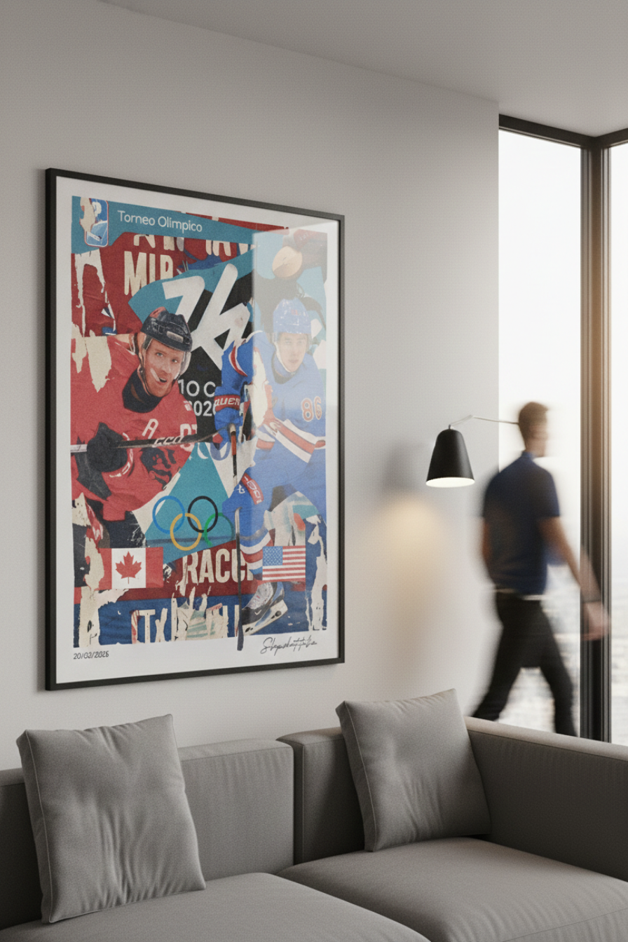 POSTER CELEBRATIVO "CLASH FOR GOLD" - FINALE 2026.